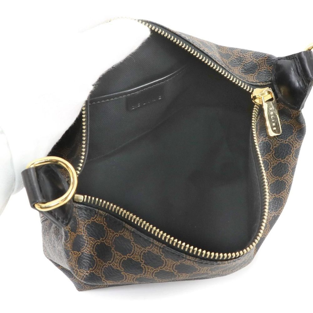 CELINE Black Leather Vanity Bag - Picture 6 of 9